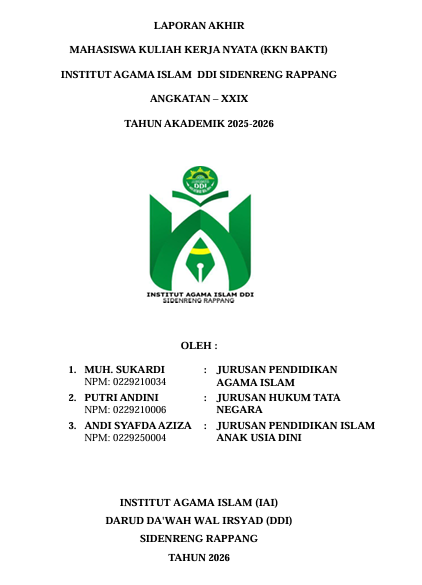 LAPORAN KKN BAKTI